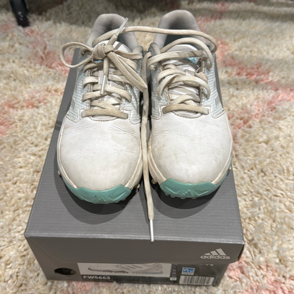 Adidas Girls Golf Shoes Size 1.5